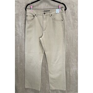 Bossini‎ Jeans Corduroy Pants Men's 32x33 (measures 28) Tan Preppy Casual
